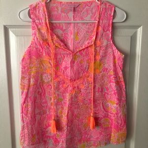 Like new Lilly Pulitzer top size XS